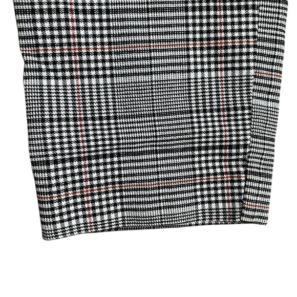 Gap Signature Skinny Ankle Pants Size 4 Plaid Check Stretch Work Trousers - Picture 4 of 11